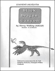 Black Dragon Canyon Orchestra sheet music cover Thumbnail